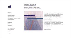 Desktop Screenshot of paolabesana.it